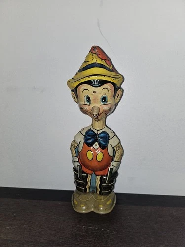 1939 Walt Disney Marx Tin Toy Wind -up "Pinocchio"