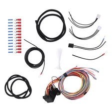 Complete 14 Circuit Wiring Universal Harness for Rod Street Rod 12V Replacement
