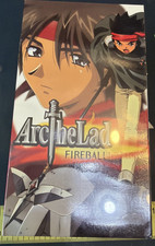 Arc the Lad Fireball Anime VHS 1999 English Dubbed Sony Games - SEALED