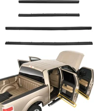 Front & Rear Lower Door Weather Strip Seal For 99-16 Ford F250 F350 Crew US
