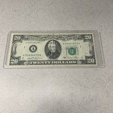 20 Dollar Bill 1981-A Series 93884673