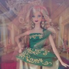 Barbie Holiday Barbie 2011 Collector Fashion Doll 12in Green Gold Gown NIB — photo 3