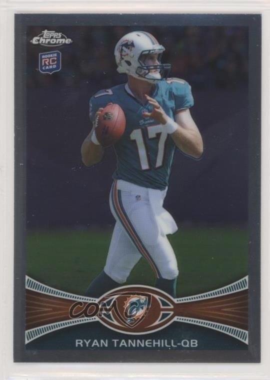 2012 Topps Chrome Ryan Tannehill (Ball in Right Hand) #109 Rookie RC 12g7
