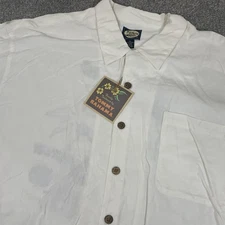Tommy Bahama Hawaiian Camp Shirt Mens XXL “More Par To Ya” Golf Vintage 90s NWI
