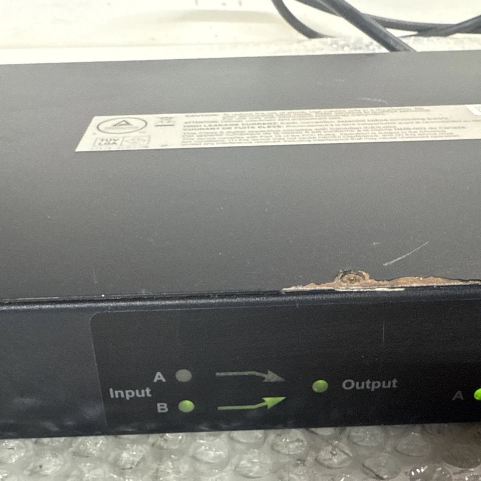 APC AP7750A Automatic Transfer Switch - Black (AP7750A) - Image 4 of 4