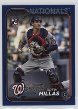 2024 Topps Series 2 Retail Royal Blue Drew Millas #530 0v4e