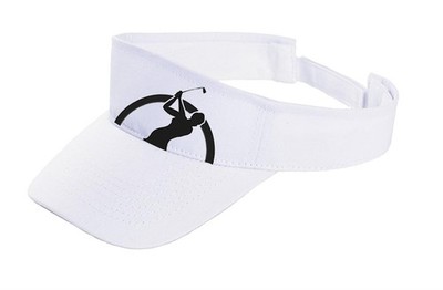 Verstellbare Sport-Sonnenblende für Erwachsene mit bedrucktem Golf-Design