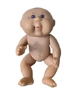 VINTAGE Cabbage Patch Kid Mattel First Edition Blue Eyes Plastic Body 1980s RARE