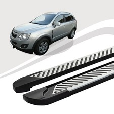 Trittbretter passend für Opel Antara ab Baujahr 2006-2015 LINE Silber