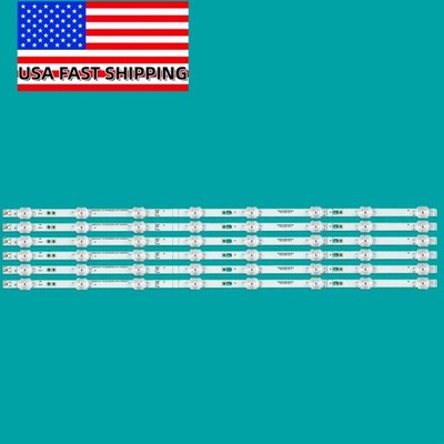 LED Backlight Bars For Hisense HZ65E3D SVH650AK7 ZD_SSC_D650_6X8 HD650X1U51-T0