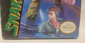 Snake's Revenge (Nintendo, NES, 1990) W/ Box + Manual Authentic Tested Working