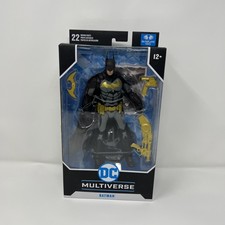 McFarlane DC Multiverse Batman Prestige Suit Arkham Knight Figure Box Damage
