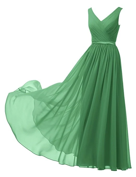 ebay bridesmaid dresses green Mismatched Green A-line Long Cheap Bridesmaid Dresses , MRB0026 MarryLover