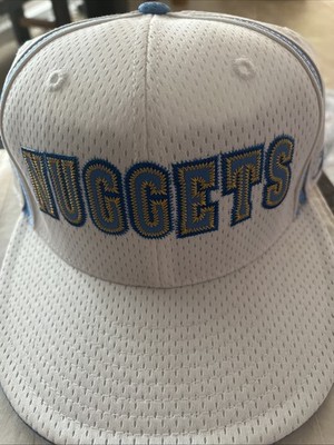 NBA Denver Nuggets Reebok Adult Structured Fitted Cap Hat NEW!
