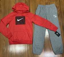 Nike Youth Set Boy's Hoodie PANTS Tracksuit 2pc Multicolor Size 14/16 L New
