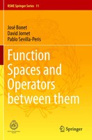José Bonet (U. A.) | Function Spaces And Operators Between Them | Taschenbuch