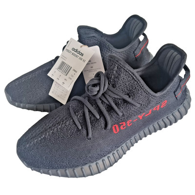 UK 9   Adidas Yeezy Boost 350 V2 Black Red Restock Pair 2020   CP9652