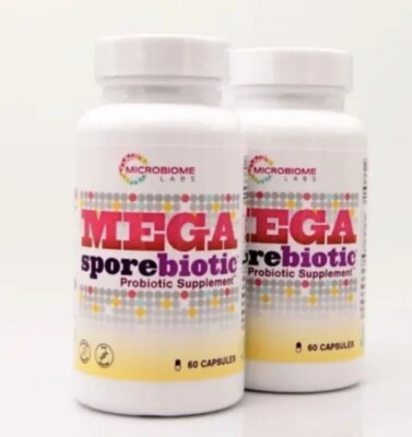 Microbiome Labs Mega Sporebiotic 2 Pack 4/27 EXP