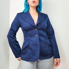 Vintage 1970s Bobbie Brooks Navy Blazer Jacket