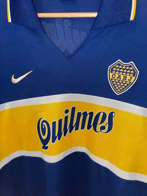 BOCA JUNIORS 1997-1998 ORIGINAL JERSEY Size L | eBay