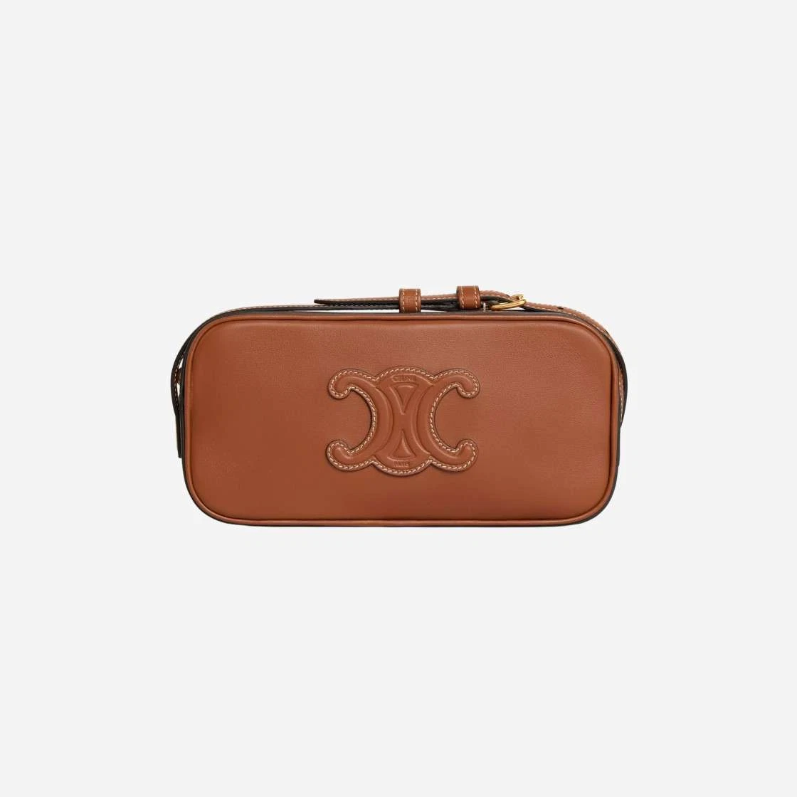 mini camera shoulder bag cuir triomphe