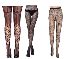 Patterned Fishnet Tights Classic Elastic Waist An All Over Pattern Bows Design