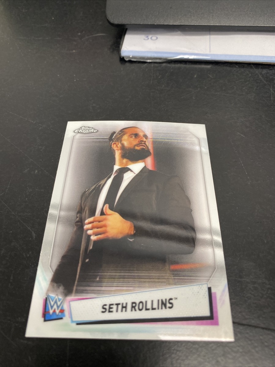 2021 TOPPS CHROME WWE #68 SETH ROLLINS | eBay