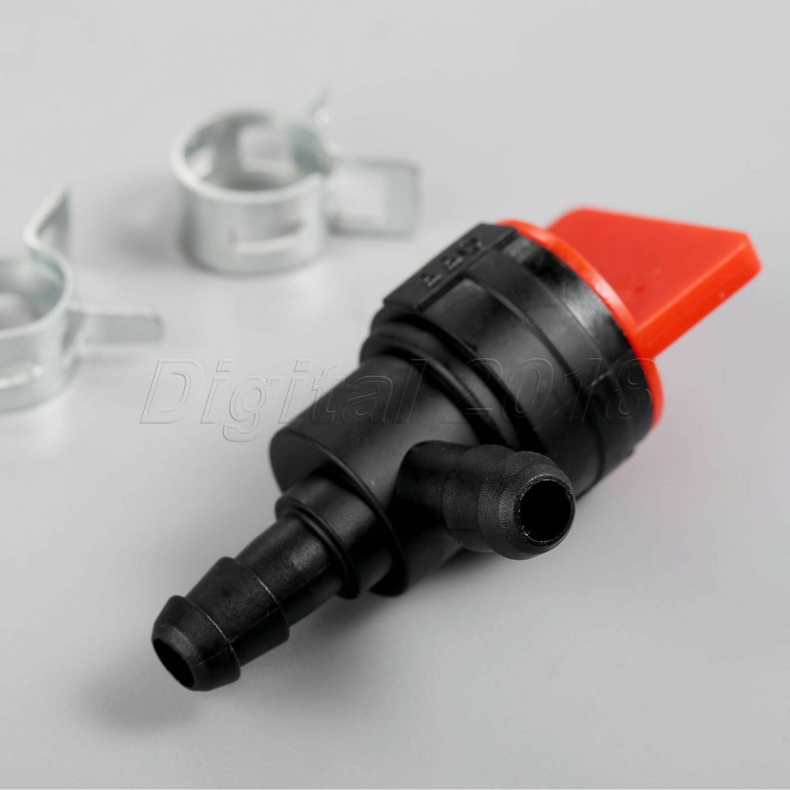 Fits For Tecumseh Briggs Stratton 1/4" InLine Fuel Cut-Off Shut-Off Valve Clamps