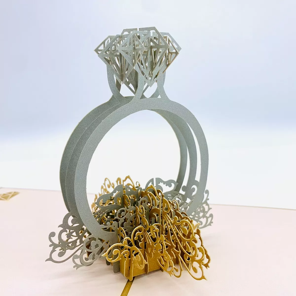 Love proposal hotsell ring
