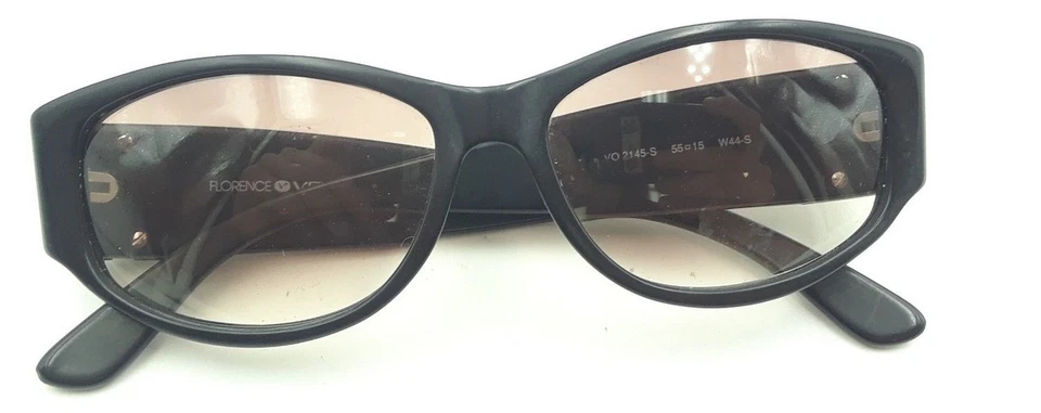 Gafas de sol vintage Vogue Florence VO2145-S W44-S plateadas ovaladas Italia SOLO MARCOS  Foto 4 de 4