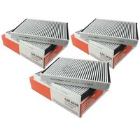 3X Mahle / Knecht Innenraumfilter Innenraumluft Pollenfilter LAK 467/S