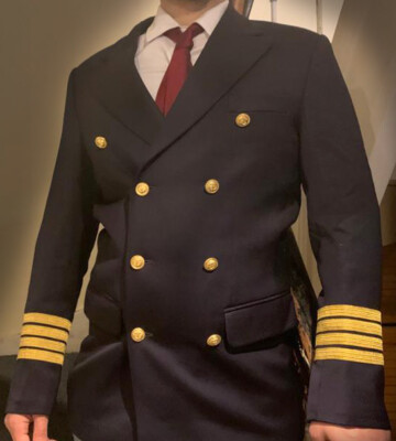 Marineuniform für deutsche Marine, NP 498,00   - Ernst Brendler Hamburg  GR90