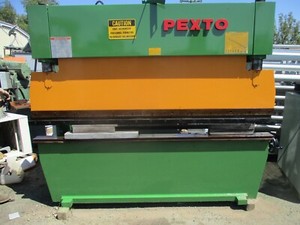 55 TON X 8' PEXTO HYDRAULIC PRESS BRAKE, MDL. 55BH08