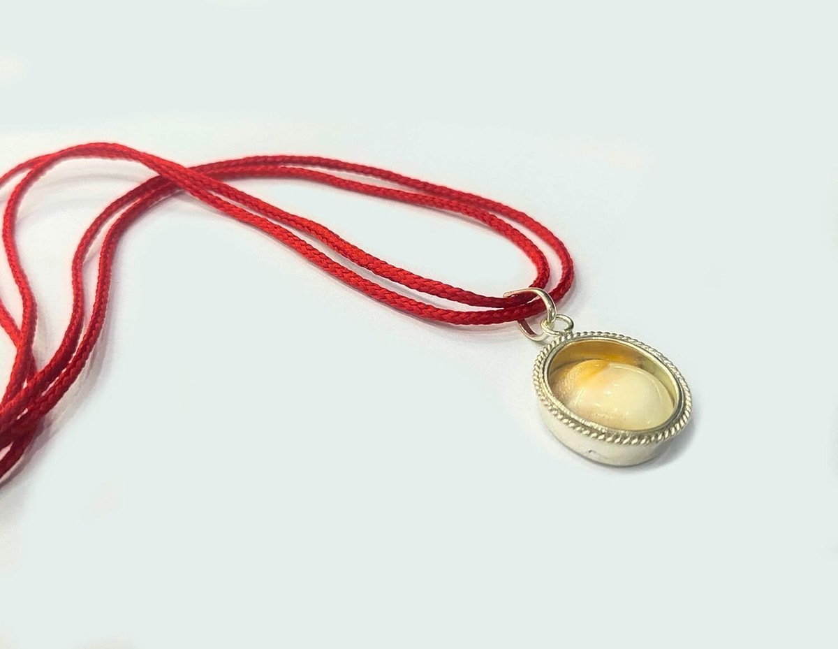 Urancia&reg; Big Size Gomti Chakra Gomti Shila Locket In Pure Copper 1pcs