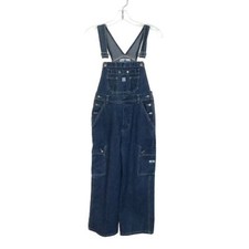 Womens Size Medium Gasoline Brand Vintage 90s 1990s Retro Denim Overalls