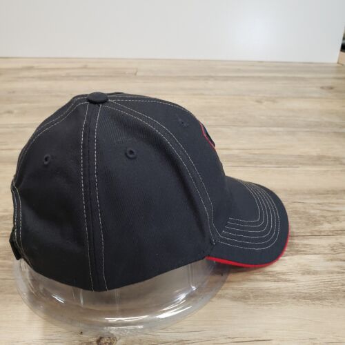 Vintage Texas Rangers Hat Cap Strap Back Twins Enterprise Dark Navy Blue Adj - Picture 2 of 7