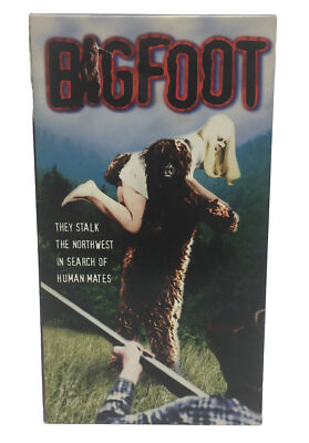 BIGFOOT VHS 70'S HORROR BIKER ACTION JOI LANSING JOHN CARRADINE