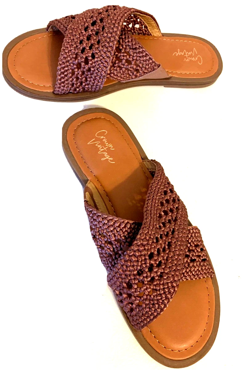 Crown shop vintage sandals