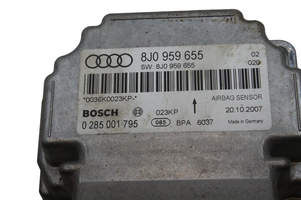 AUDI TT 8J3 8J0959655 0285001795 SRS Centralina 3.20 Benzina 184kw 23323813 - Immagine 4 di 4