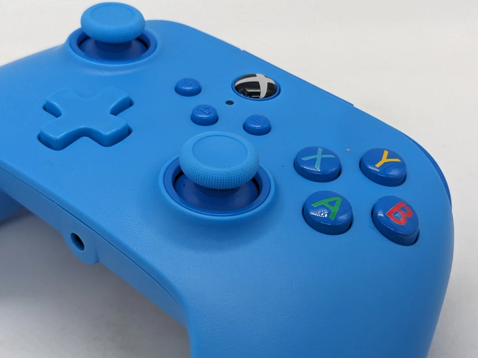 PowerA wired controller USB-C gamepad 3.5mm blue for Xbox X S One PC (no cable) - Image 4 of 4