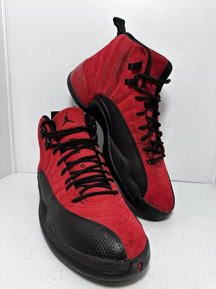 Michael Jordan Autographed Nike Air Jordan 12 Retro Flu Game Shoes