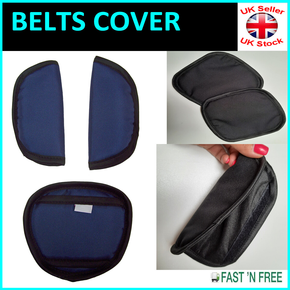 BELTS CROTCH COVER Baby Car Seat and Pushchair HARNESS Shoulder Straps