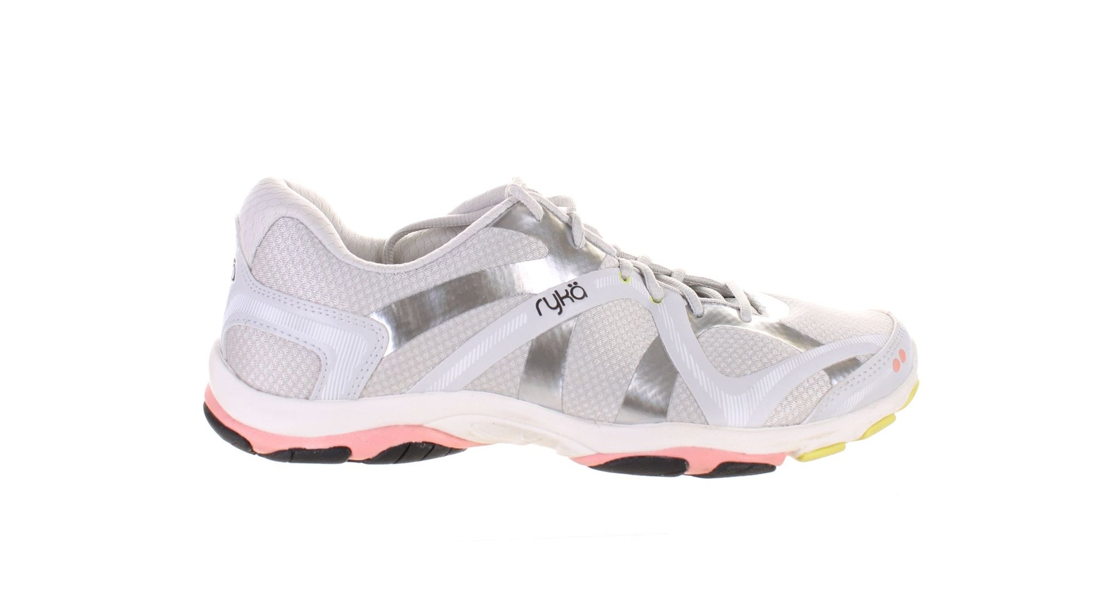 Ryka Womens Influence Gray Cross Training Shoes Size 8 (Wide) (7776052)