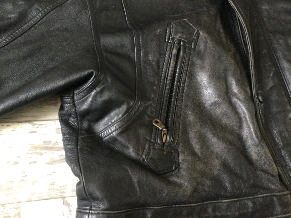 Vintage 80's KUANG HUEI Casuals Leather Jacket Retro Vintage 80's KUANG HUEI Casuals Leather Jacket Retro