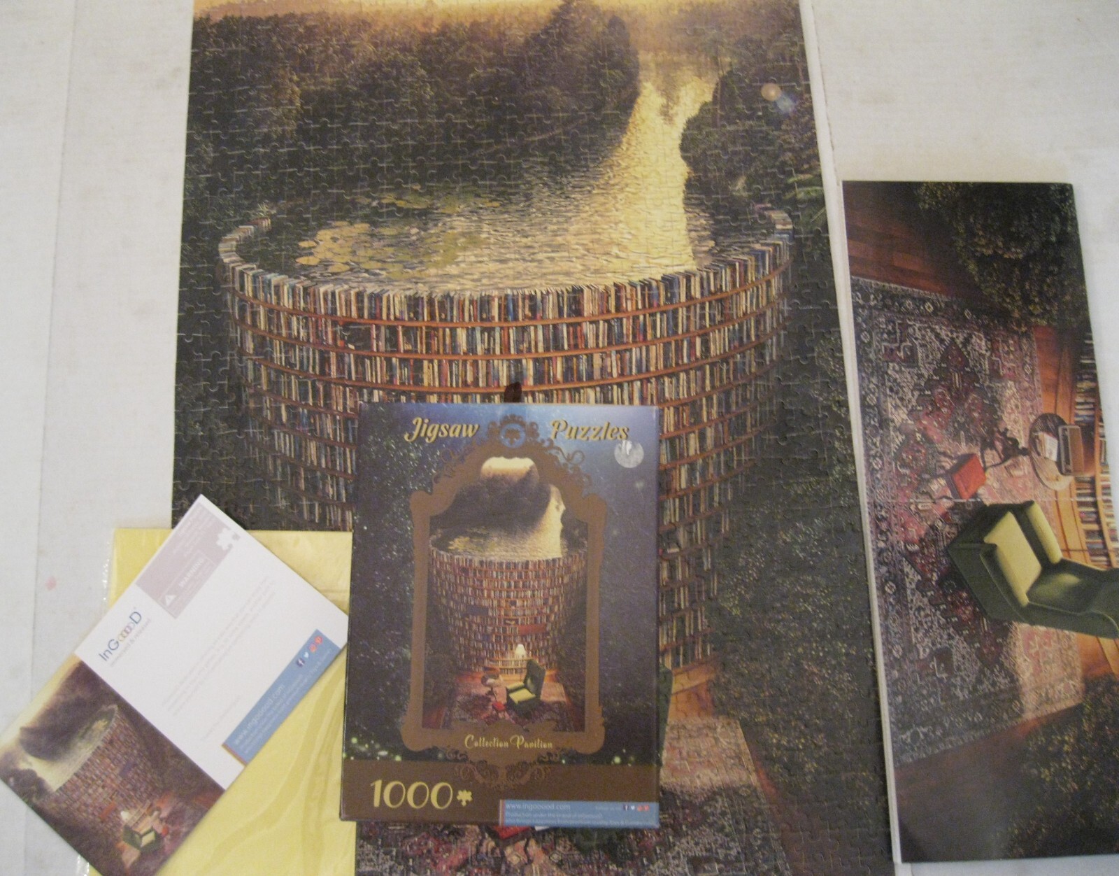 COLLECTION PAVILION FANTASY SERIES PUZZLE BY IN GOOOOD IG-0292 100% COMPLETE C64