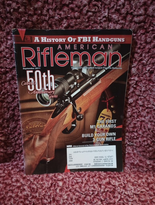 AMERICAN RIFLEMAN MAGAZINE COPY SEPTEMBER 2011
