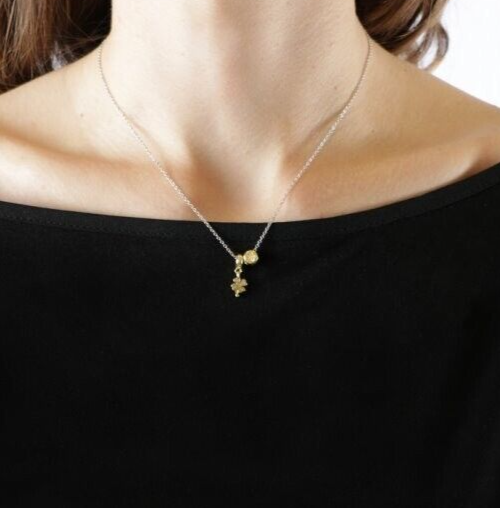 Collier Argent 925 Les Poulettes - Mini étoile - Bijou De Créateur Livré Dans Son écrin - Garantie 1 An