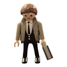 Vtg Playmobile Geobra Figurine Harry Potter Brief Case 1997 3in