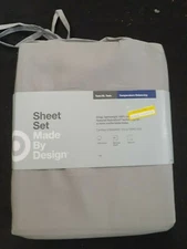 Made by Design 3 Pc Sheet Set Temperature Balancing Twin/Twin XL Light Grey