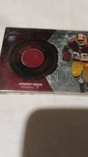 Topps 2013 Chrome Jordan Reed Rookie Relics RR-JRE Redskins Football Card. rookie card picture